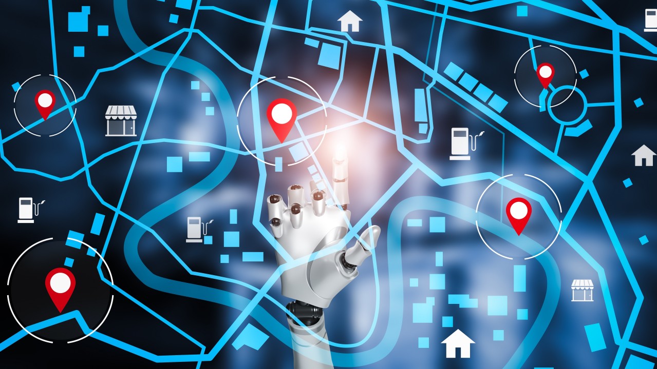 GIS spatial analytics dashboard